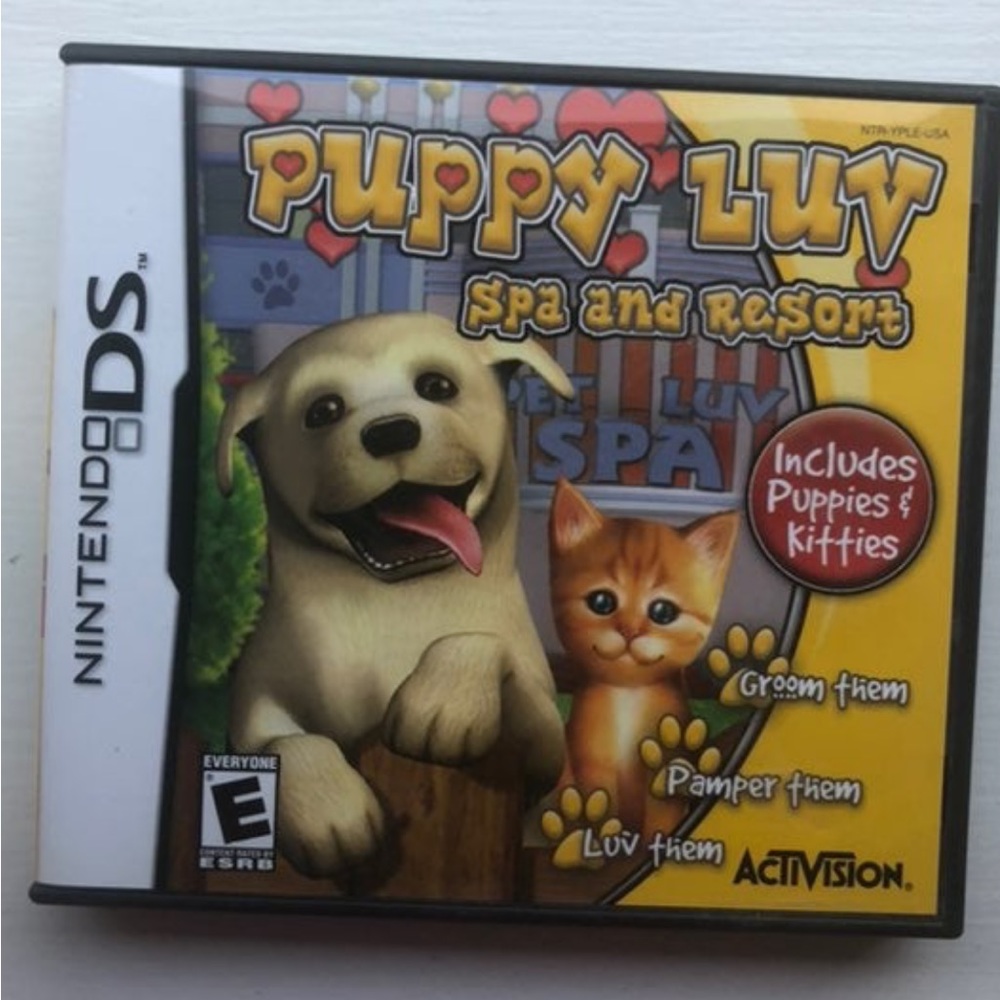 Nintendo DS “Puppy Luv Spa and Resort” Game